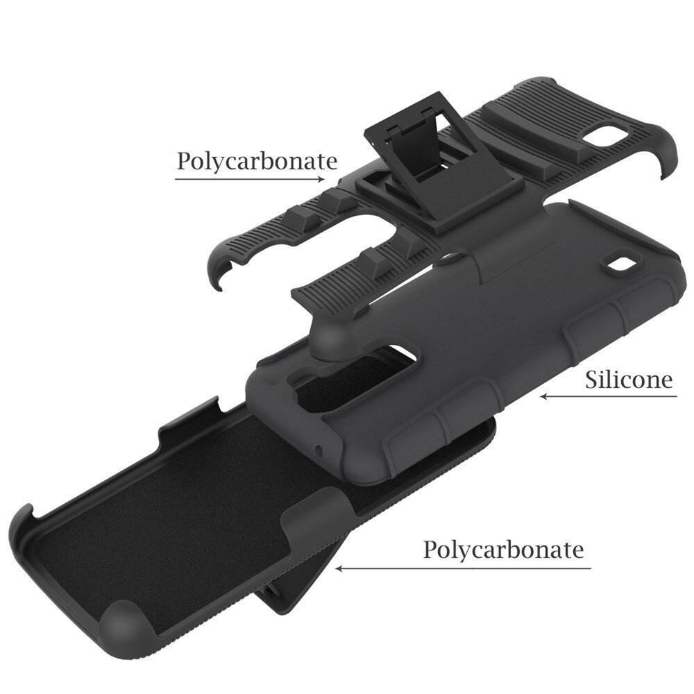 Samsung Note 7 Case Rugged Protection Belt Clip and Kickstand COMBO - Picture 4 of 4